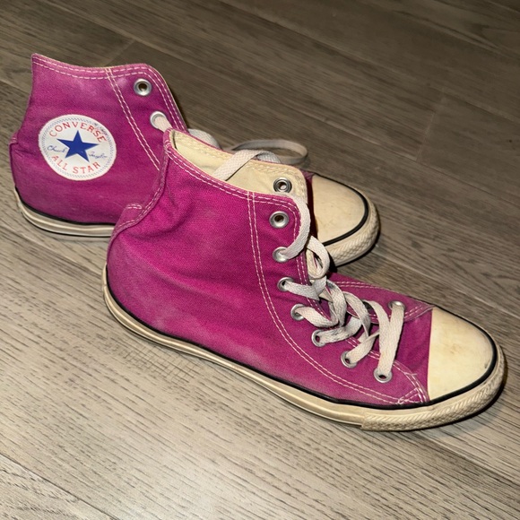 Converse high tops sz 8 - Picture 9 of 9